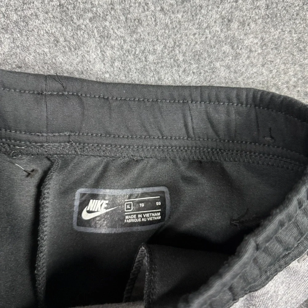 Nike Tech Fleece Joggers Youth XL Black Grey Colorblock CU4496-013